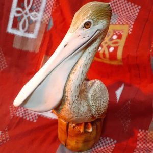 Pelican Statue Caste #201 c.1983 Universal Statuary Corp., signed by cAp